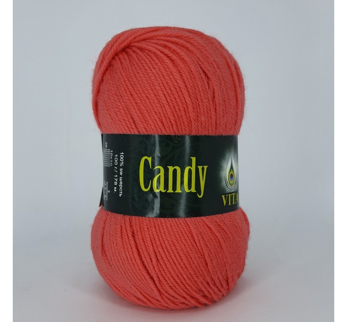 Пряжа Vita Candy | Віта Канді 2520 корал