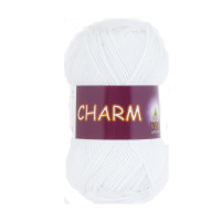 Пряжа Vita Cotton Charm (Віта Коттон Шарм) 4151 білий