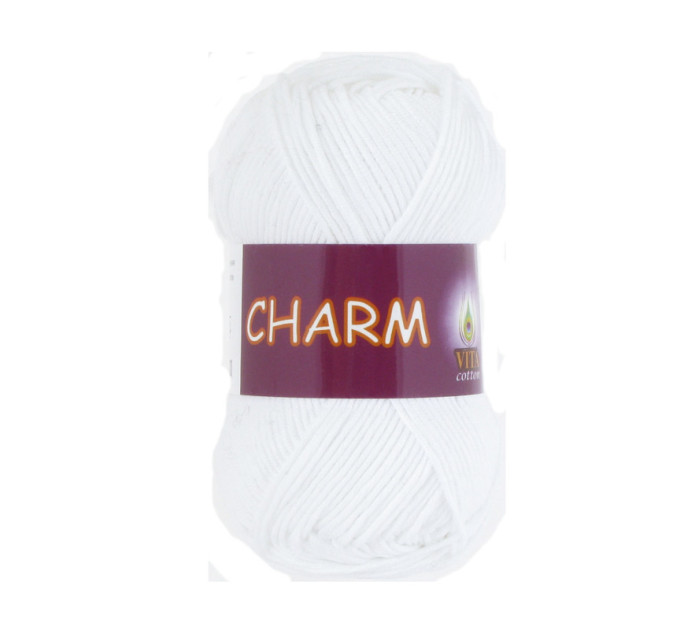 Пряжа Vita Cotton Charm (Віта Коттон Шарм) 4151 білий
