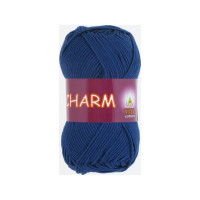 Пряжа Vita Cotton Charm (Віта Коттон Шарм) 4158 синій
