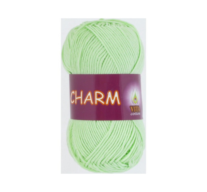 Пряжа Vita Cotton Charm (Віта Коттон Шарм) 4161 м'ята