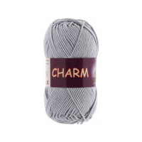 Пряжа Vita Cotton Charm (Віта Коттон Шарм) 4179 сірий