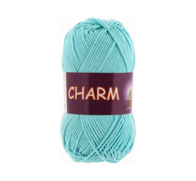 Пряжа Vita Cotton Charm (Віта Коттон Шарм) 4185 бірюза