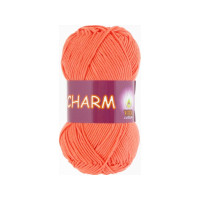Пряжа Vita Cotton Charm (Віта Коттон Шарм) 4196 оранж