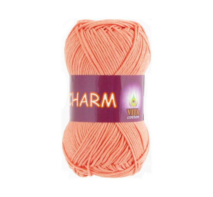 Пряжа Vita Cotton Charm (Віта Коттон Шарм) 4197 корал