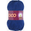 Пряжа Vita Cotton Coco (Віта Коттон Коко) 3857 синій