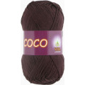 Пряжа Vita Cotton Coco (Віта Коттон Коко) 4322 шоколад