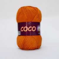 Пряжа Vita Cotton Coco (Віта Коттон Коко) 4329 оранж