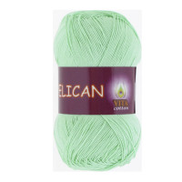 Пряжа Vita Cotton Pelican (Віта Коттон Пелікан) 3964 м'ята 