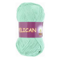 Пряжа Vita Cotton Pelican (Віта Коттон Пелікан) 3970 світла м'ята 