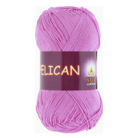 Пряжа Vita Cotton Pelican (Віта Коттон Пелікан) 3977 бузок