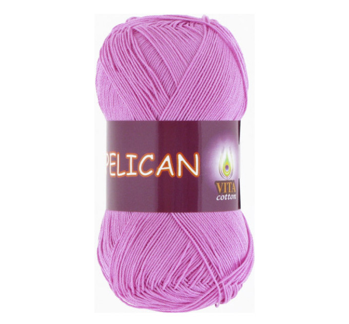 Пряжа Vita Cotton Pelican (Віта Коттон Пелікан) 3977 бузок