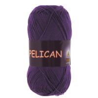 Пряжа Vita Cotton Pelican (Віта Коттон Пелікан) 3984 фіолетовий