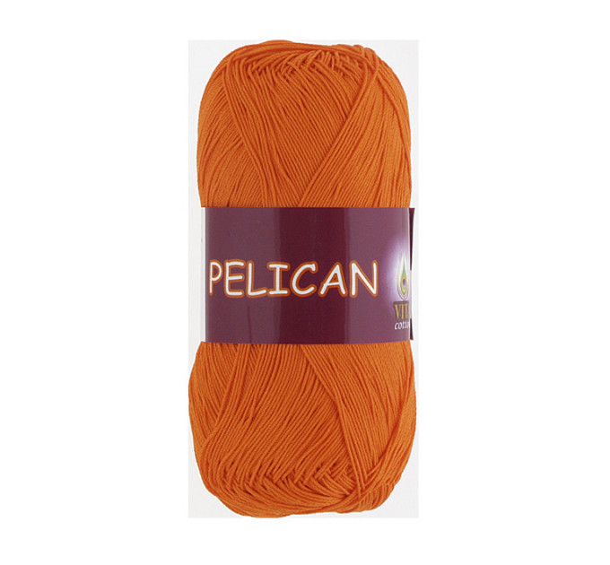 Пряжа Vita Cotton Pelican (Віта Коттон Пелікан) 3994 оранж
