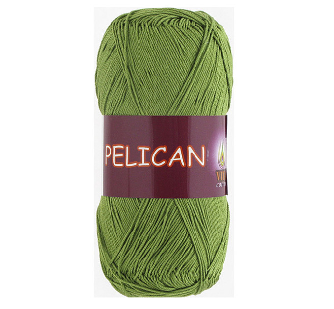 Пряжа Vita Cotton Pelican (Віта Коттон Пелікан) 3995 трава