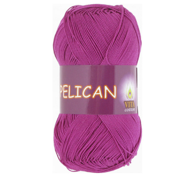 Пряжа Vita Cotton Pelican (Віта Коттон Пелікан) 4002 малина