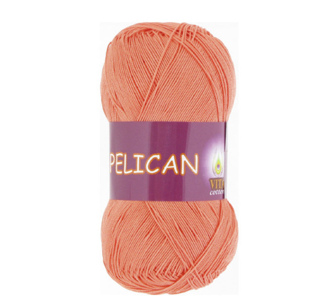 Пряжа Vita Cotton Pelican (Віта Коттон Пелікан) 4003 корал