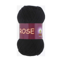 Пряжа Vita Cotton Rose (Віта Коттон Роза) 3902 чорний