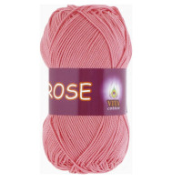 Пряжа Vita Cotton Rose (Віта Коттон Роза) 3905 троянда