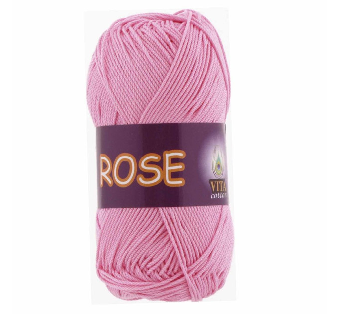 Пряжа Vita Cotton Rose (Віта Коттон Роза) 3933 рожевий