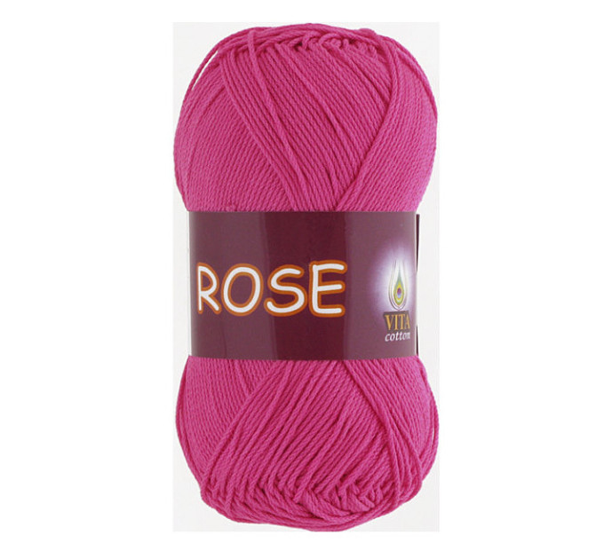 Пряжа Vita Cotton Rose (Віта Коттон Роза) 3947 малиновий