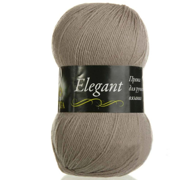Пряжа Vita Elegant | Віта Елегант 2080 сіро-бежевий