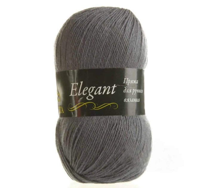 Пряжа Vita Elegant | Віта Елегант 2082 сірий