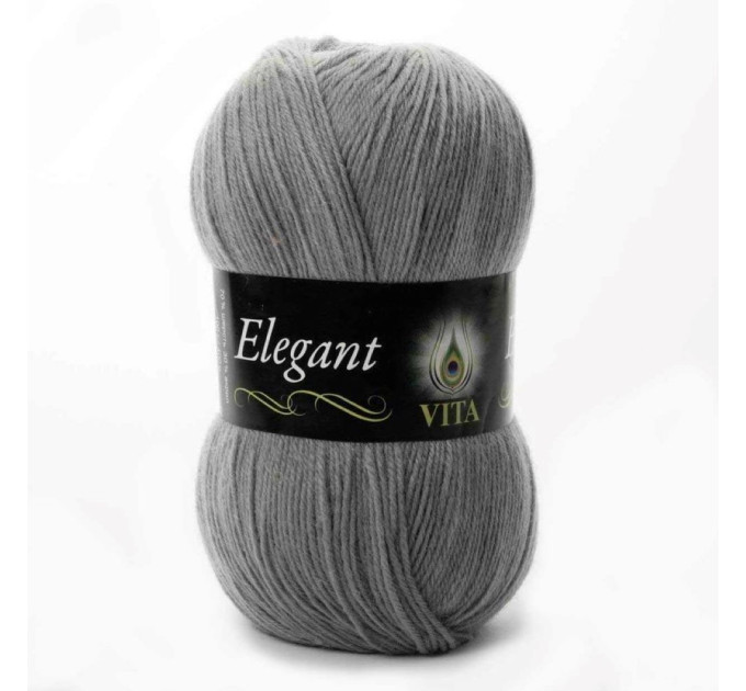 Пряжа Vita Elegant | Віта Елегант 2091 сірий