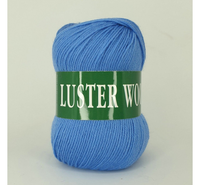 Пряжа Vita Luster wool | Віта Ластер вул 100 3354 св.блакитний