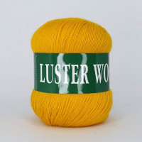 Пряжа Vita Luster wool | Віта Ластер вул 100 3356 жовтий