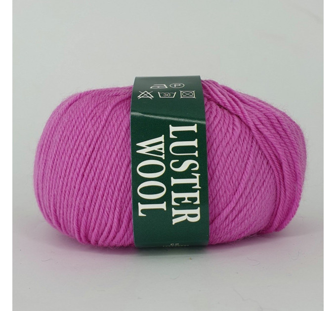Пряжа Vita Luster wool | Віта Ластер вул 50 3375 ярк.рожевий