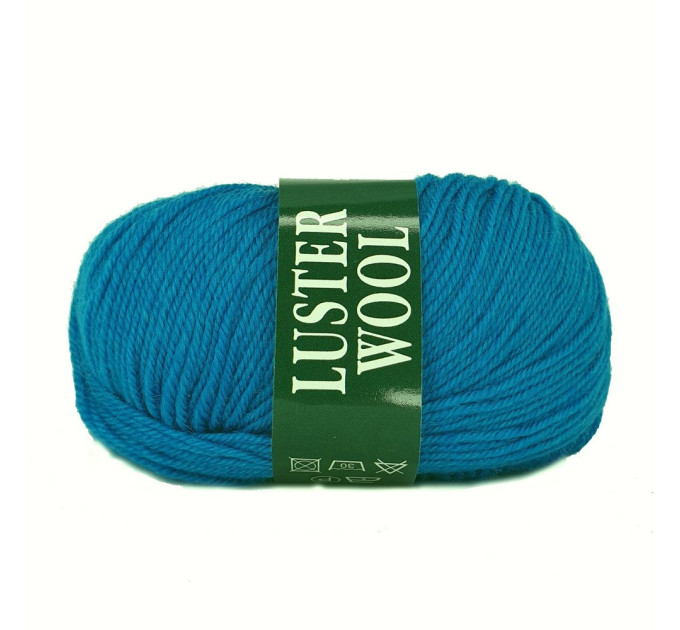 Пряжа Vita Luster wool | Віта Ластер вул 50 3379 бірюза
