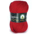 Пряжа Vita Sapphire | Віта Сапфір 1513 червоний