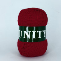 Пряжа Vita Unity | Віта Юніті 2035 темно-червоний
