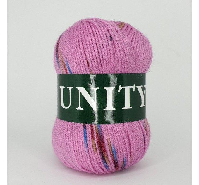 Пряжа Vita Unity | Віта Юніті 2044 рожевий меланж