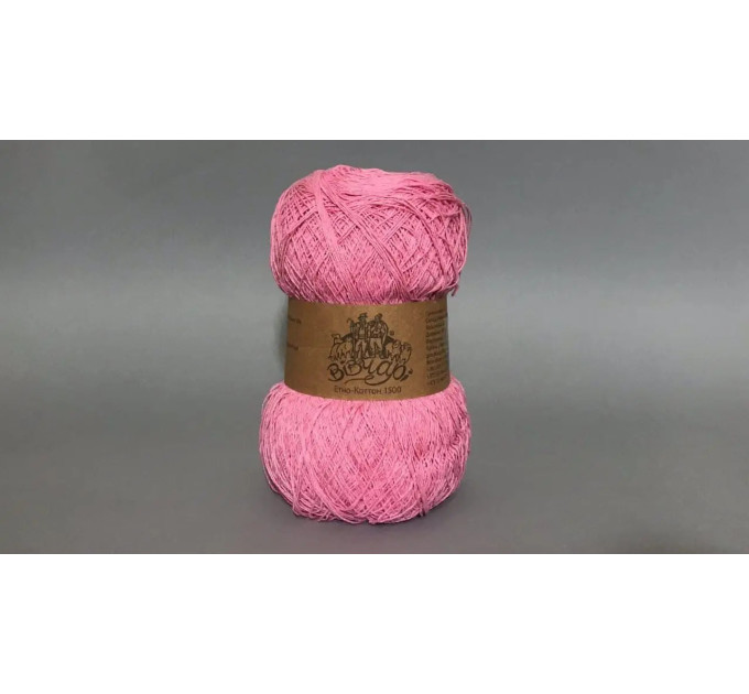 Пряжа Vivchari Ethno-Cotton 1500 | Вівчарі Етно-Котон 1500 114 рожевий