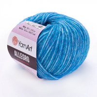 Пряжа YarnArt Allegro | ЯрнАрт Аллегро 708 блакитний Пряжа YarnArt Allegro | ЯрнАрт Аллегро 708 блакитний