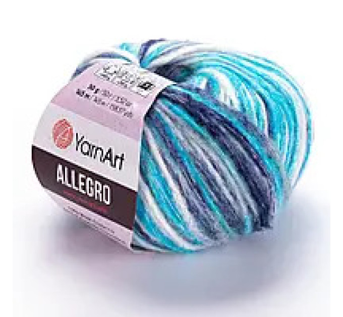 Пряжа YarnArt Allegro | ЯрнАрт Аллегро 744 різнобарвний