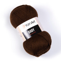 Пряжа YarnArt Baby | ЯрнАрт Бебі 1182 коричневий Пряжа YarnArt Baby | ЯрнАрт Бебі 1182 коричневий