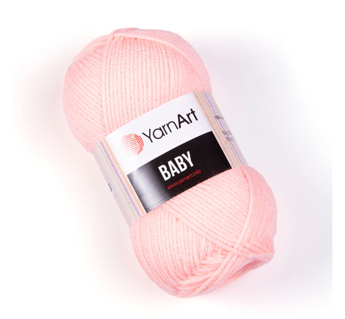 Пряжа YarnArt Baby | ЯрнАрт Бебі 204 св.персик