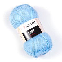 Пряжа YarnArt Baby | ЯрнАрт Бебі 215 блакитний Пряжа YarnArt Baby | ЯрнАрт Бебі 215 блакитний