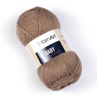 Пряжа YarnArt Baby | ЯрнАрт Бебі 218 світло-коричневий