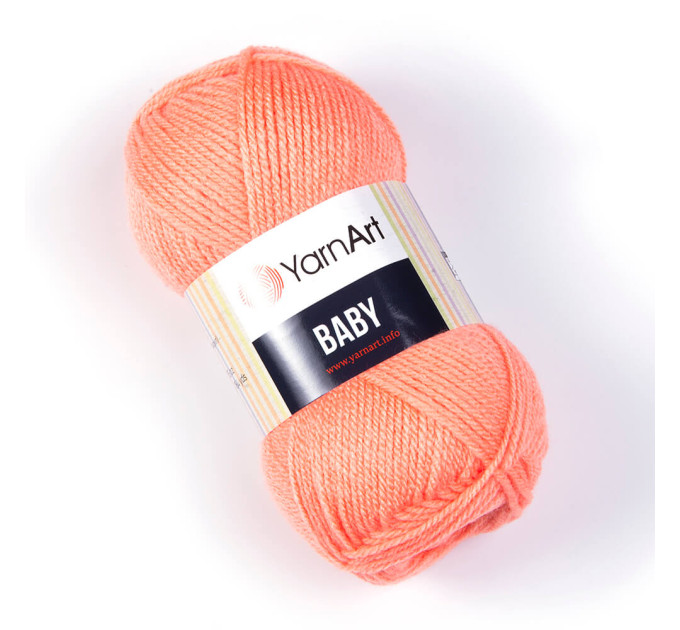 Пряжа YarnArt Baby | ЯрнАрт Бебі 622 персик