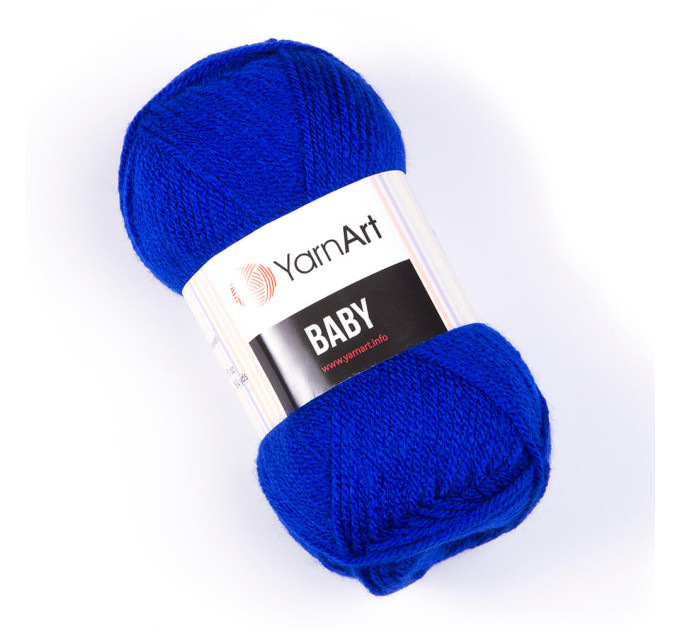 Пряжа YarnArt Baby | ЯрнАрт Бебі 979 яр.синій