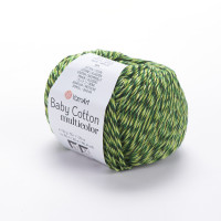 Пряжа YarnArt Baby Cotton Multicolor | ЯрнАрт Бебі Коттон Мультиколор 5207