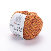 Пряжа YarnArt Baby Cotton Multicolor | ЯрнАрт Бебі Коттон Мультиколор 5208