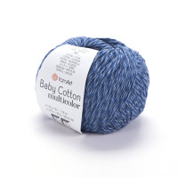 Пряжа YarnArt Baby Cotton Multicolor | ЯрнАрт Бебі Коттон Мультиколор 5210