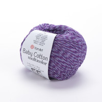 Пряжа YarnArt Baby Cotton Multicolor | ЯрнАрт Бебі Коттон Мультиколор 5218