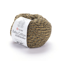 Пряжа YarnArt Baby Cotton Multicolor | ЯрнАрт Бебі Коттон Мультиколор 5219