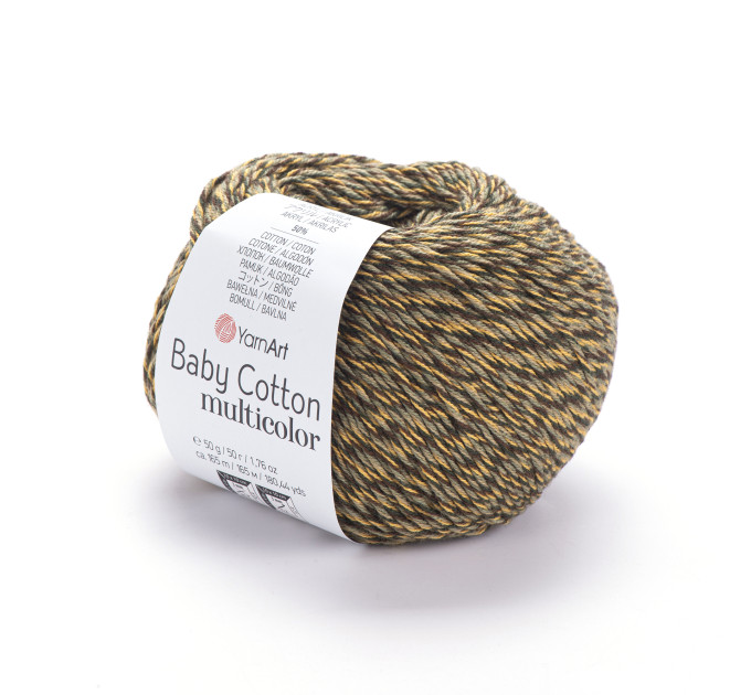 Пряжа YarnArt Baby Cotton Multicolor | ЯрнАрт Бебі Коттон Мультиколор 5219